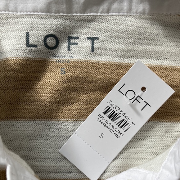 LOFT Stiped Rugby Top - Picture 8 of 9